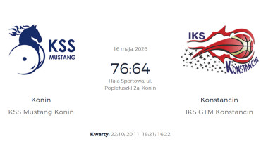 Mustangi i Scyzory w finale, a IKS GTM zagra o brąz!